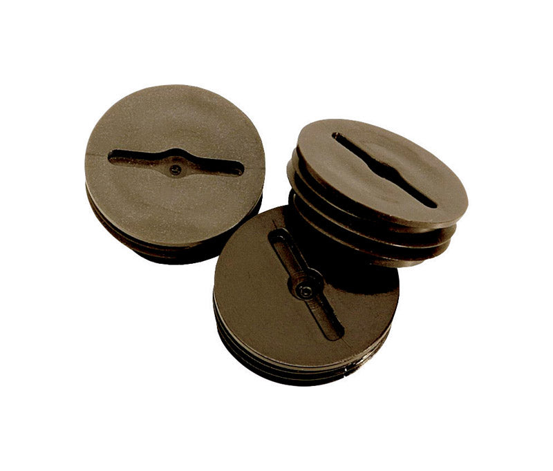 CLOSURE PLUG RND PLSTC