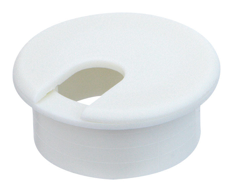 COMPTR GROMMET 1-1/2"WHT