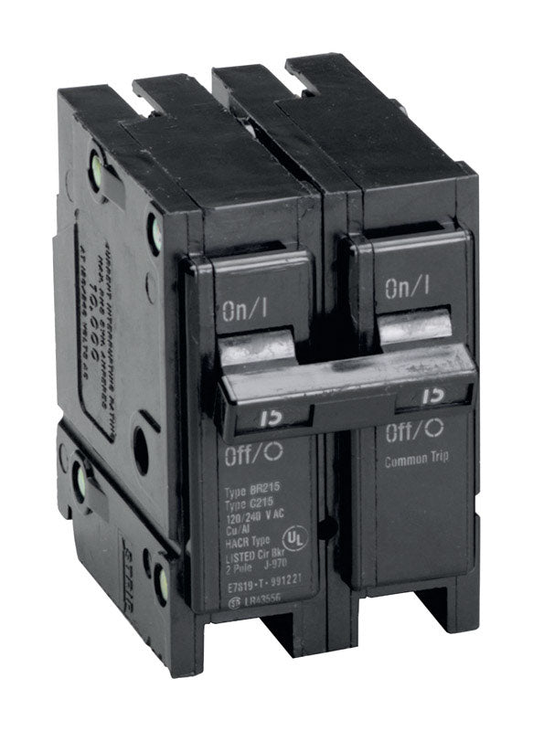 CIRCUIT BRKR 15A 2P PLUG