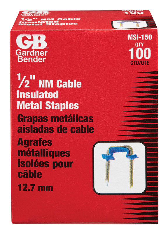 STAPLE 1/2" BLU 100PK