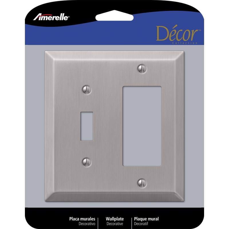 WALL PLATE 2G NCL TOGGLE