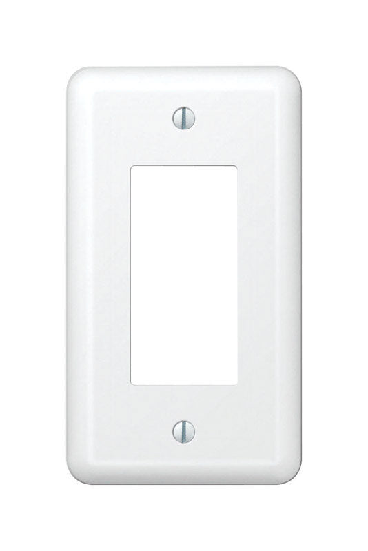 WALL PLATE 1G WHT DECOR