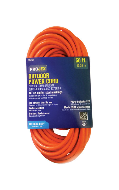 EXT CORD 50' ORG