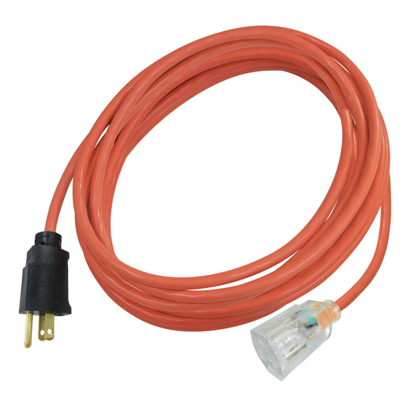 EXT CORD 25' ORG