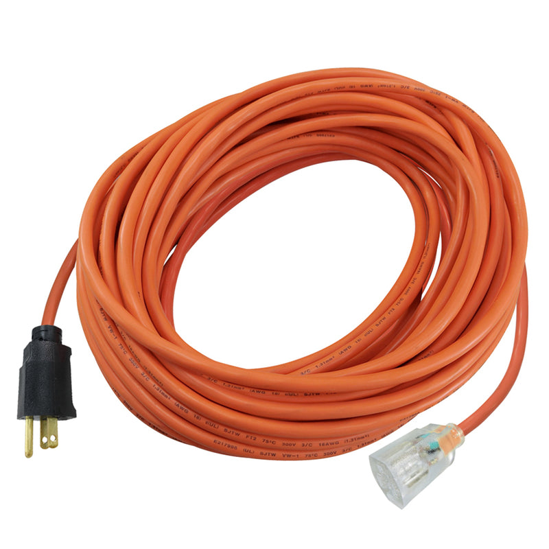EXT CORD 100' ORG