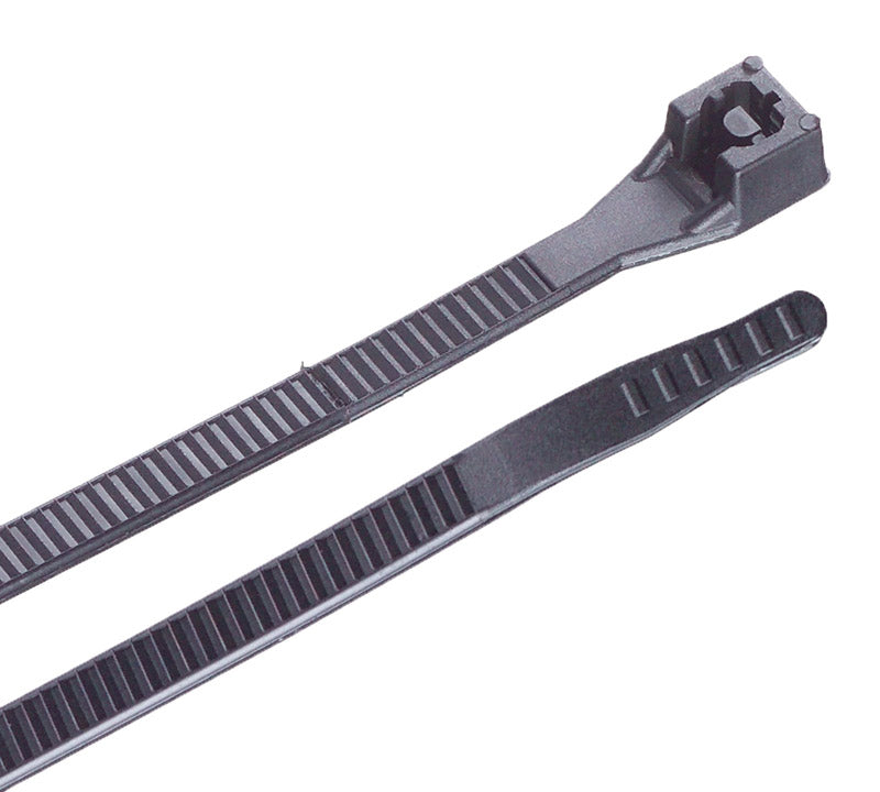 CABLE TIE 8" BLK 100PK