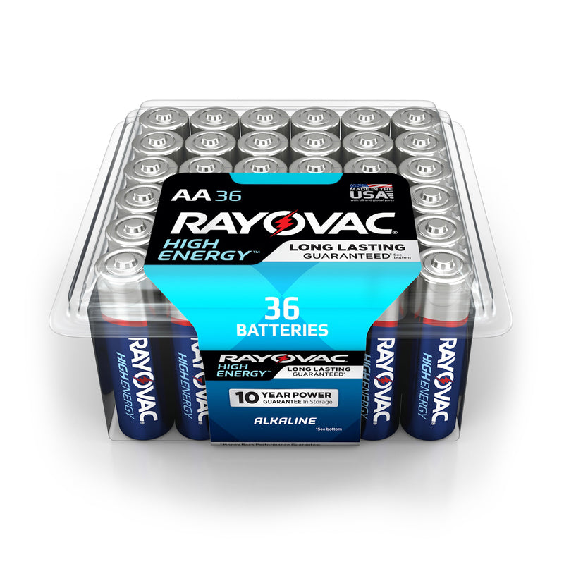 BATTERY AA RAYO 36PK