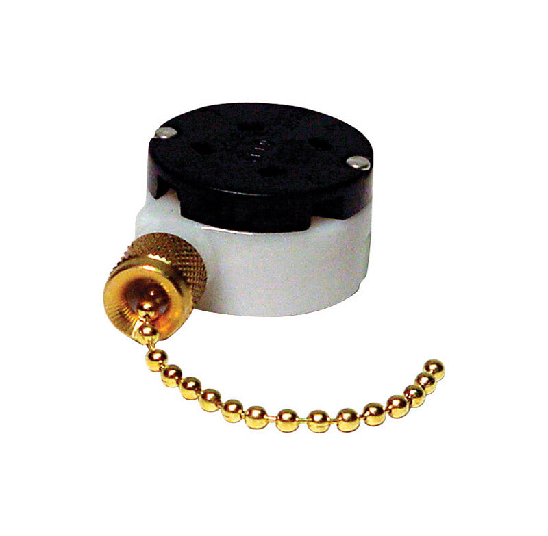 PULL CHAIN SWITCH BRS