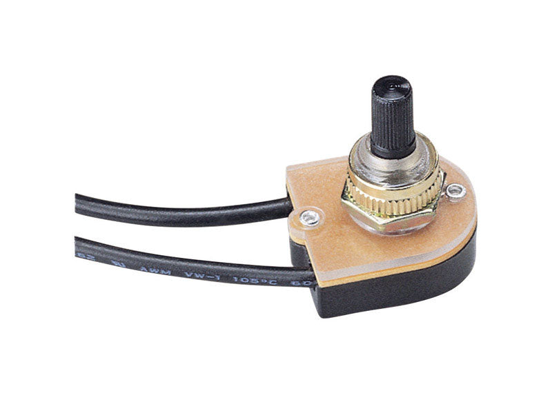 SWITCH ROTARY 6A BLK