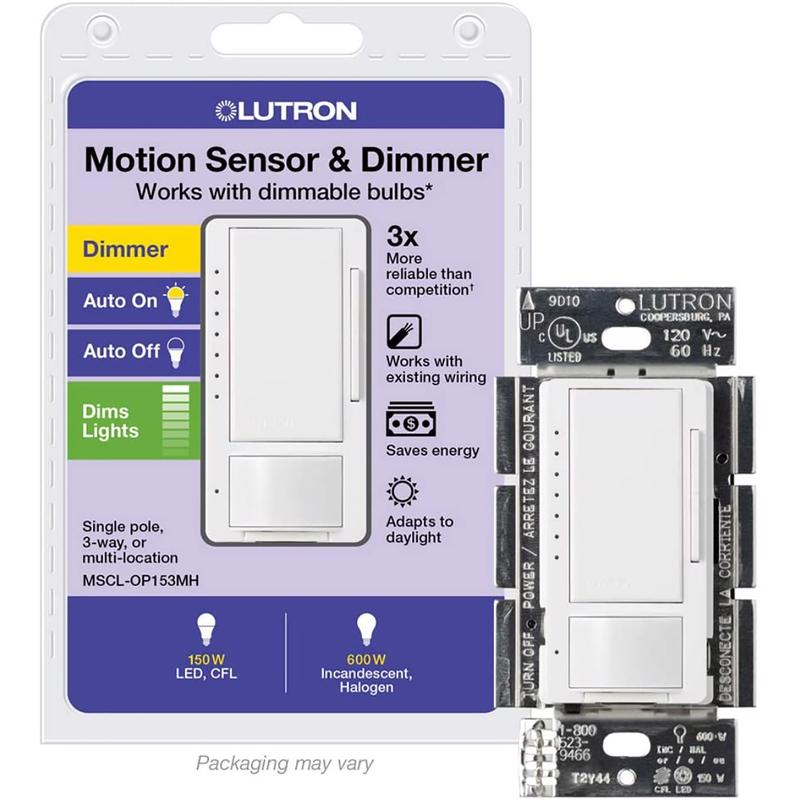 DIMMER SWITCH MOTION WHT