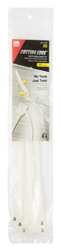 SELFCUT CABLE TIE 11" CL