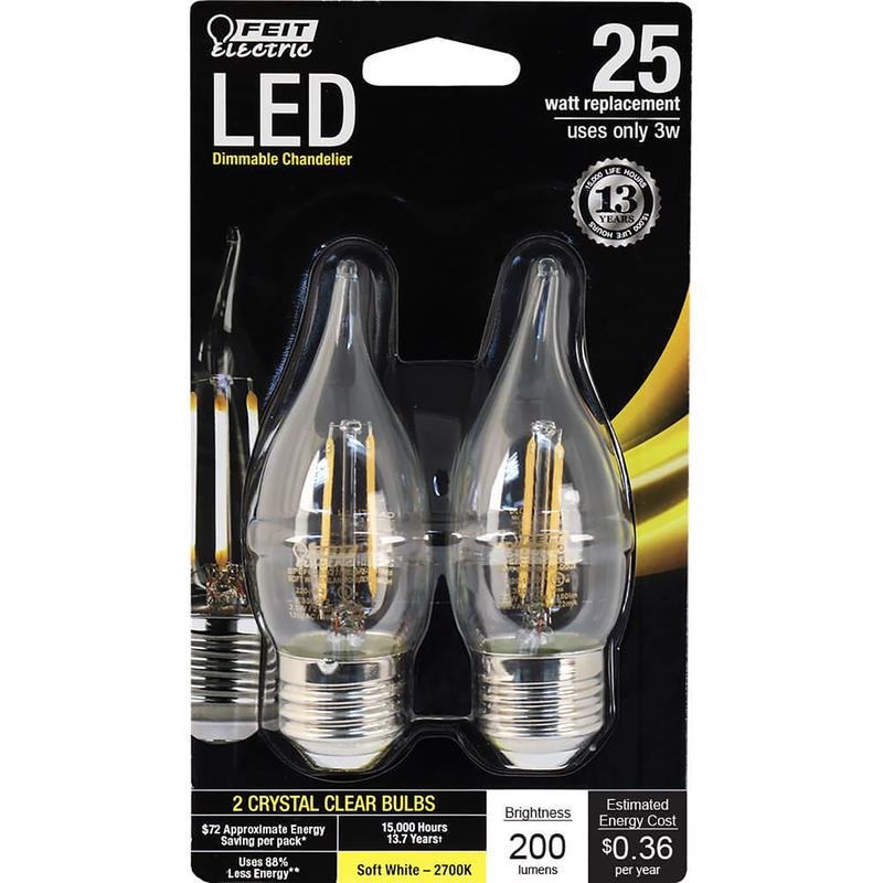 LED BULB CA10 E26 8.3W