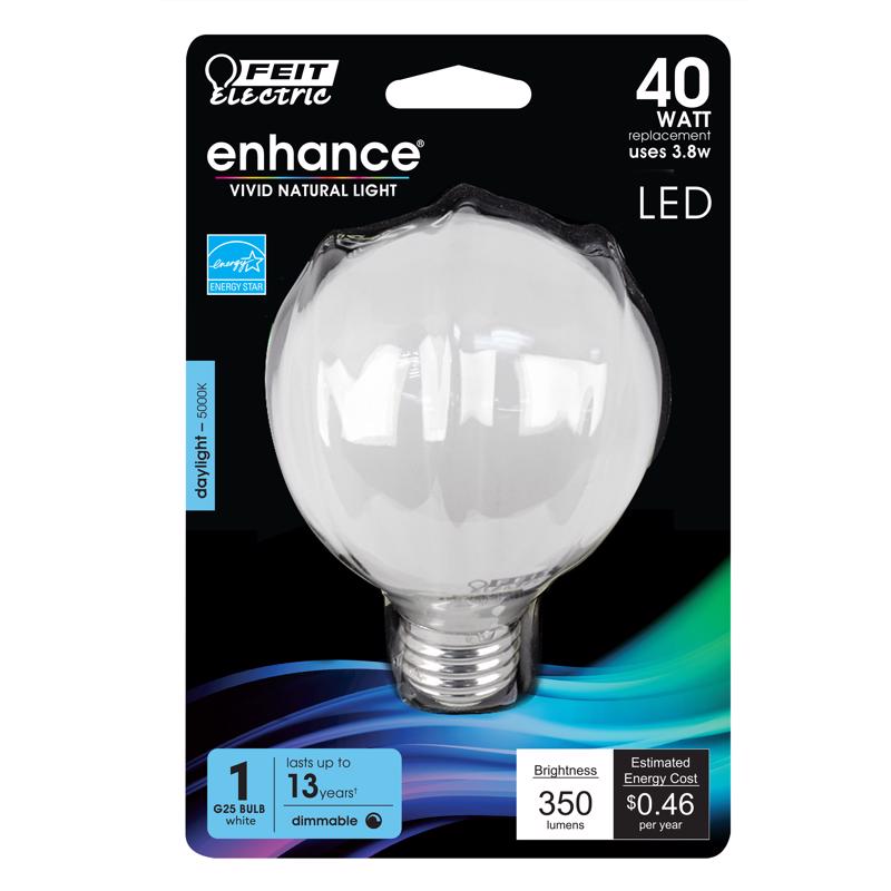 FIL LED BULB G25 E26