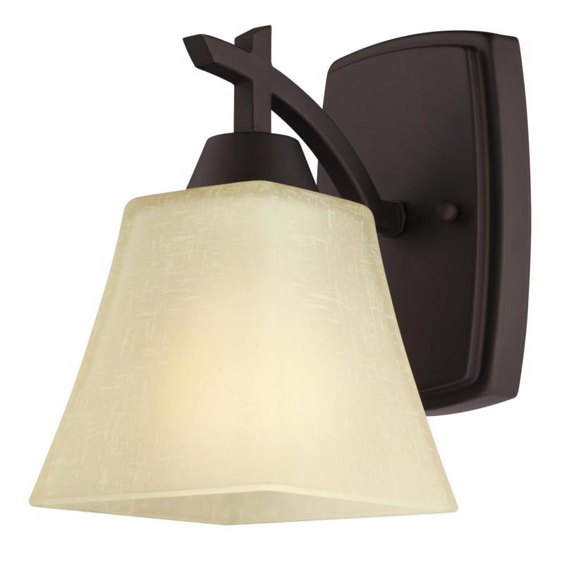 WALL SCONCE BRNZ 1LT