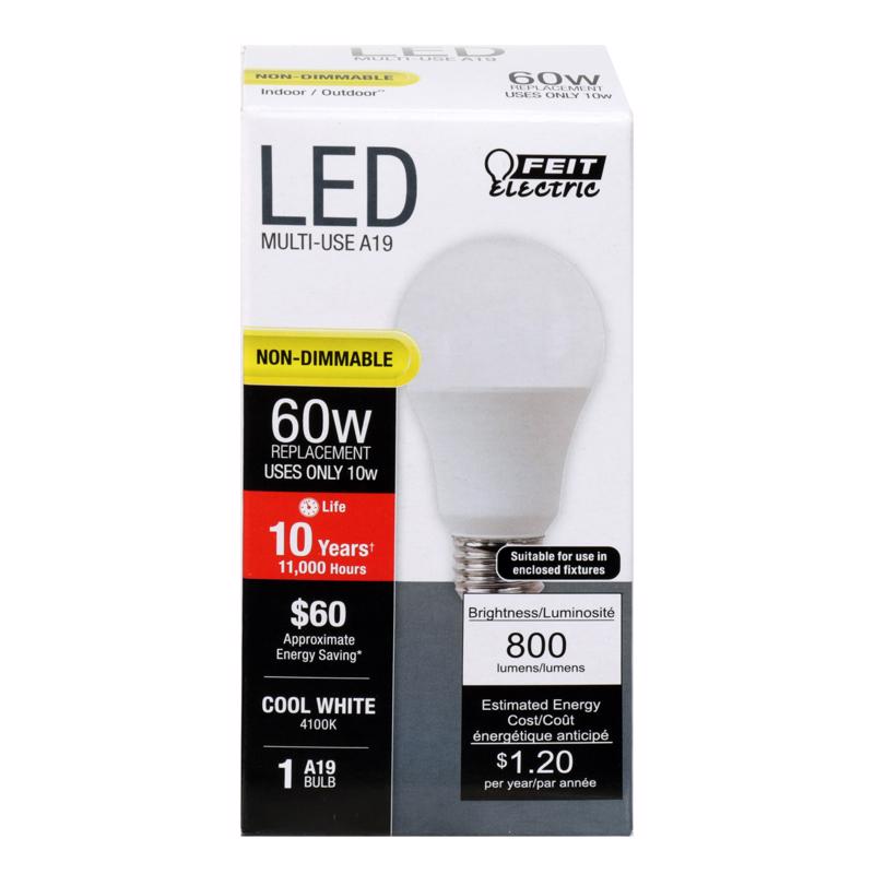 LED BULB A19 E26 9W