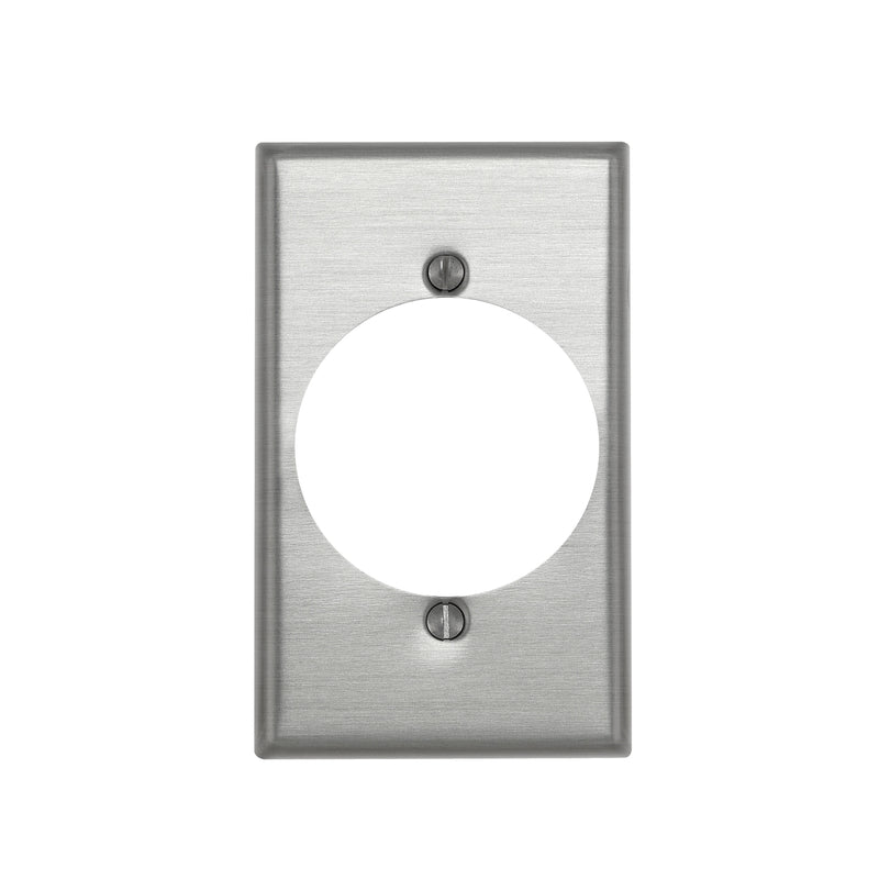 WALL PLATE 1G SNGL OUTL