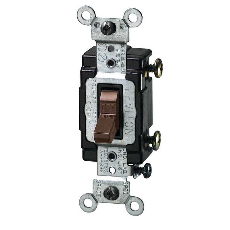 AC SWITCH TGL BRWN 1P