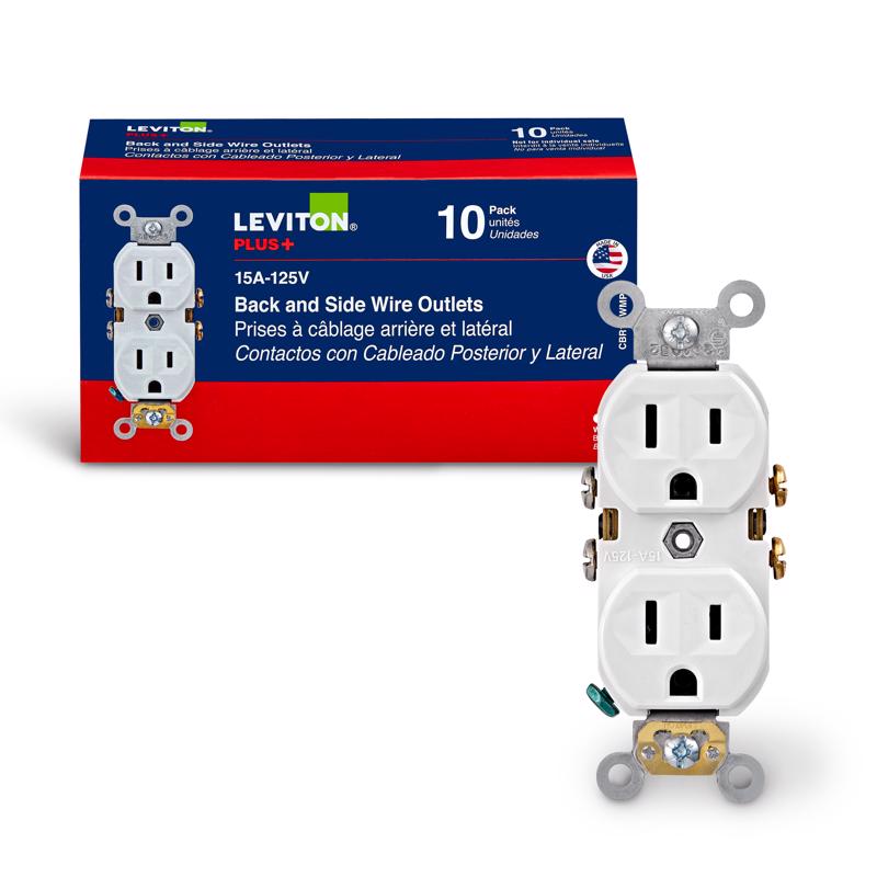 OUTLET 15A WHT