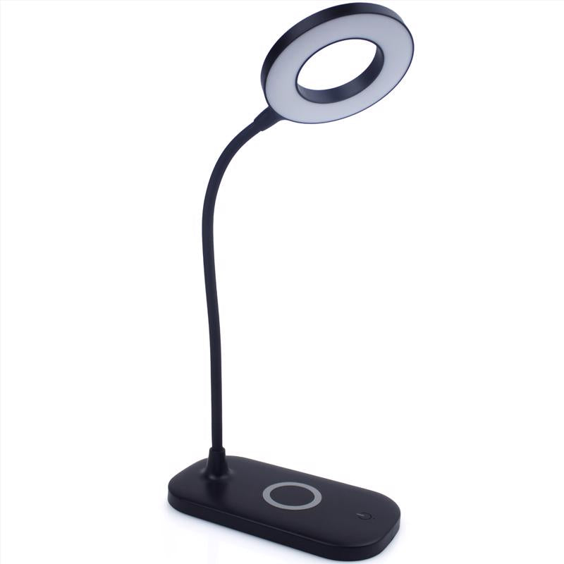 DESK LAMP BLK 12"