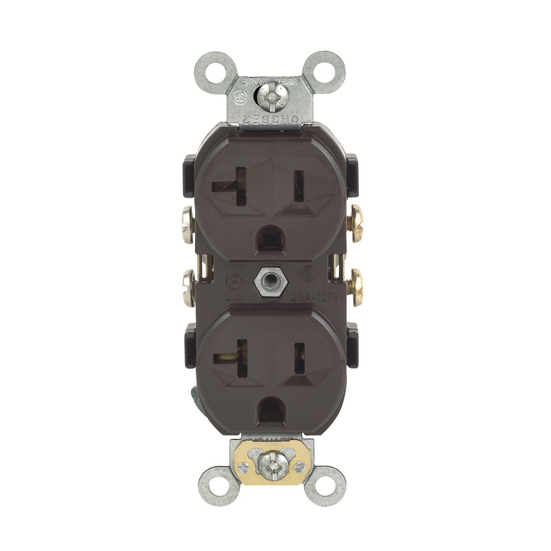 OUTLET DPLX 20A BRWN