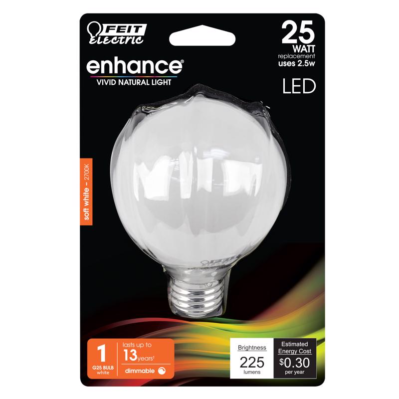 LED G25 E26 SW 25W DIM