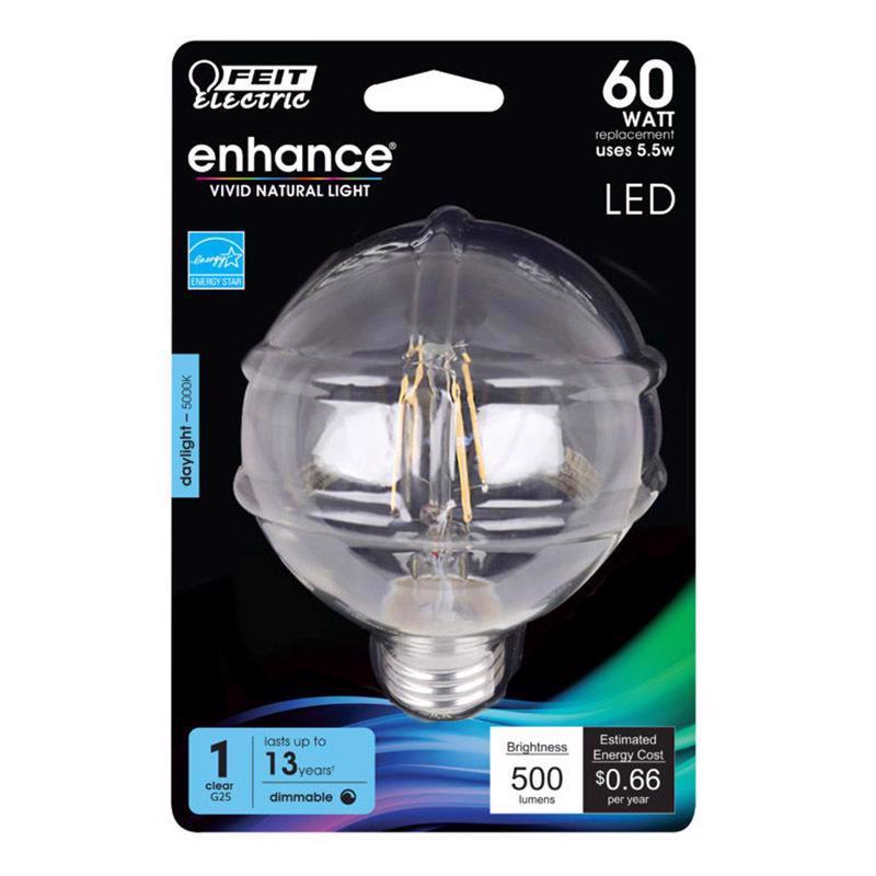 LED G25 E26 DL 60W DIM