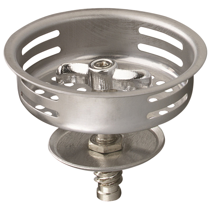 BASKET STRAINER 3-1/2"SS