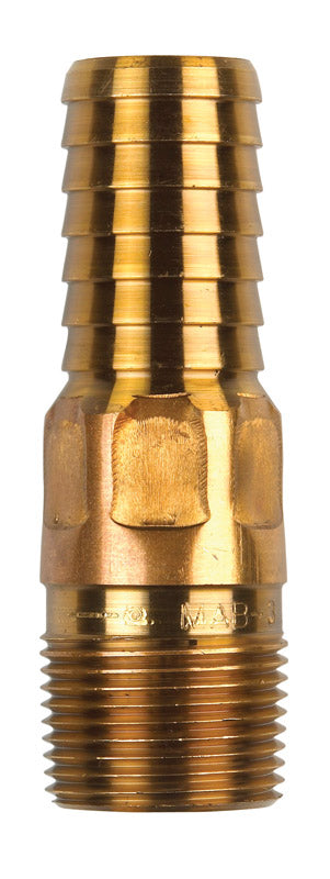 MALE ADAPTER 3/4" REDBRS