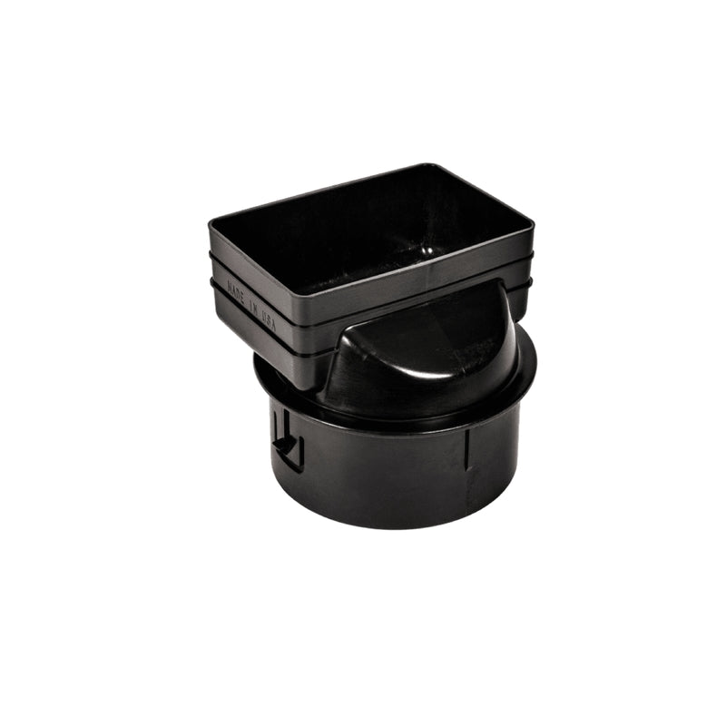 DOWNSPOUT ADPTR 6X POLY
