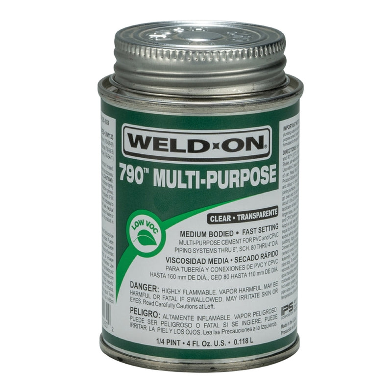 CEMENT CPVC/PVC 4OZ CLR