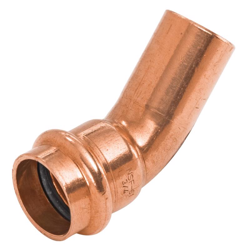 45D ELBOW 3/4X3/4 COPPR