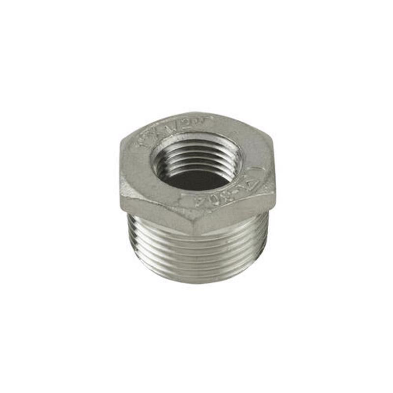 B&K Proline 3/4 in. MIP in. X 3/8 in. D FIP Stainless Steel 4 in. L Adapter Bushing
