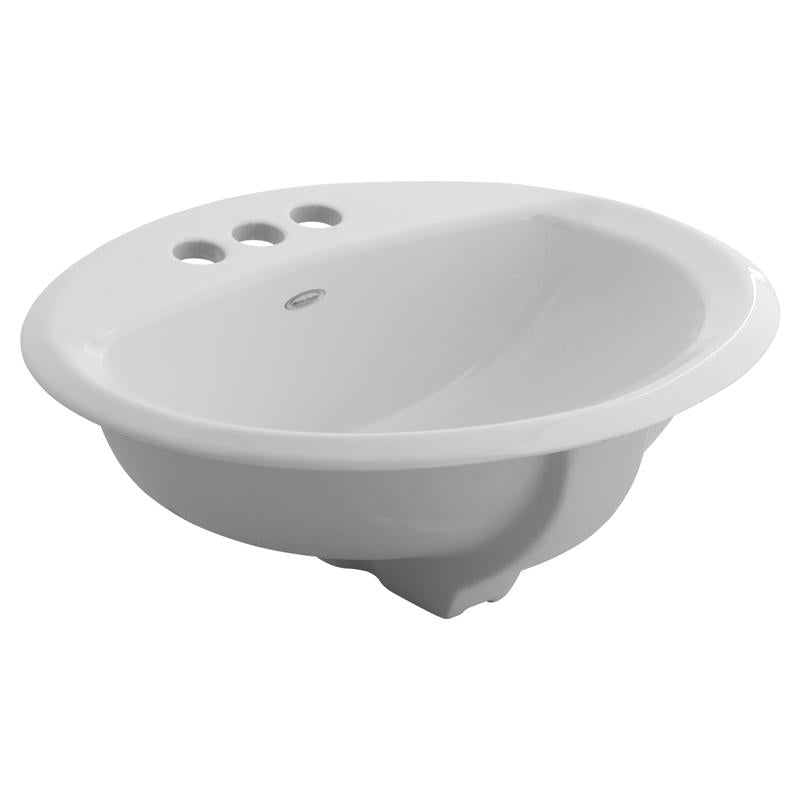 BATH SINK 20.37X17.37 WH