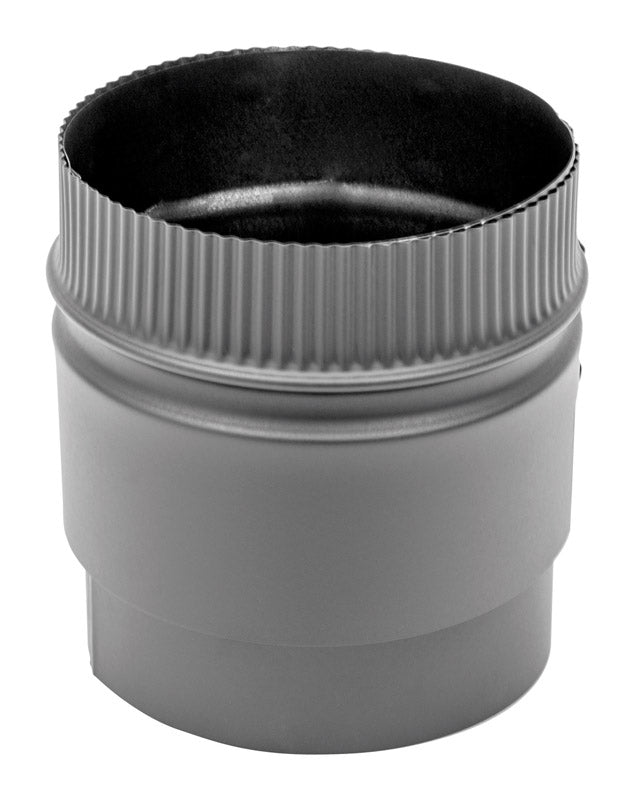 STOVE PIPE ADPTR 6" SS