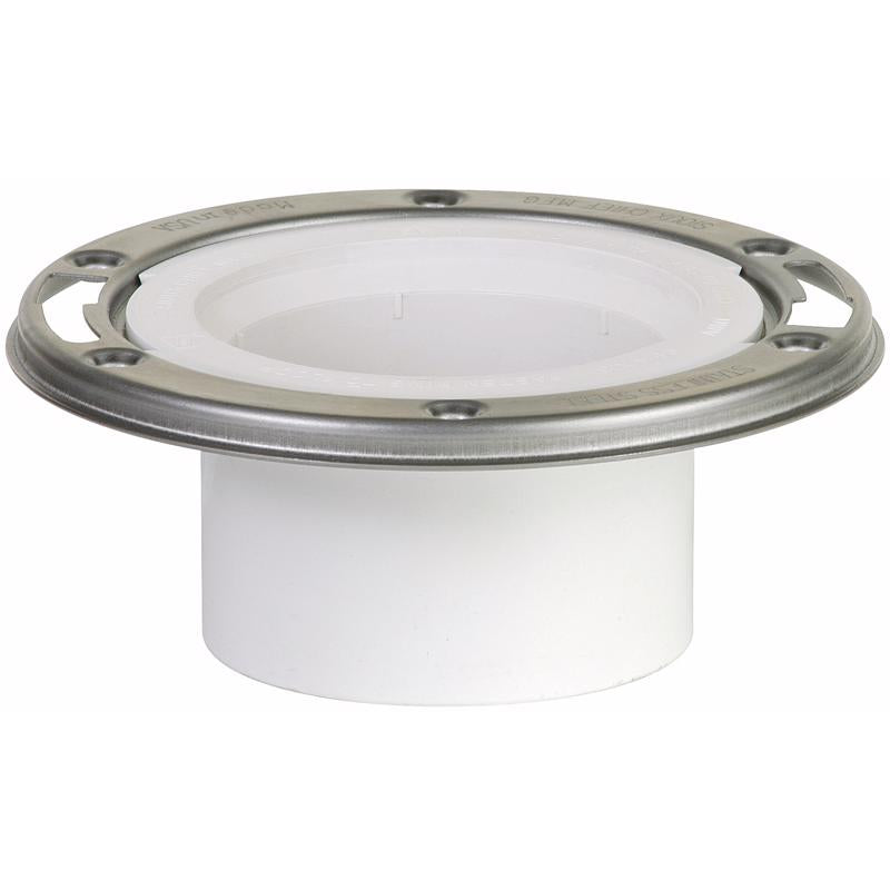 OPEN CLOSET FLANGE 4"PVC