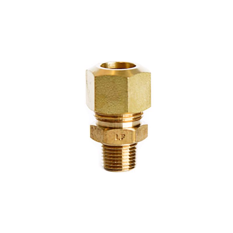 CONNECTOR 3/8X1/8 BRS