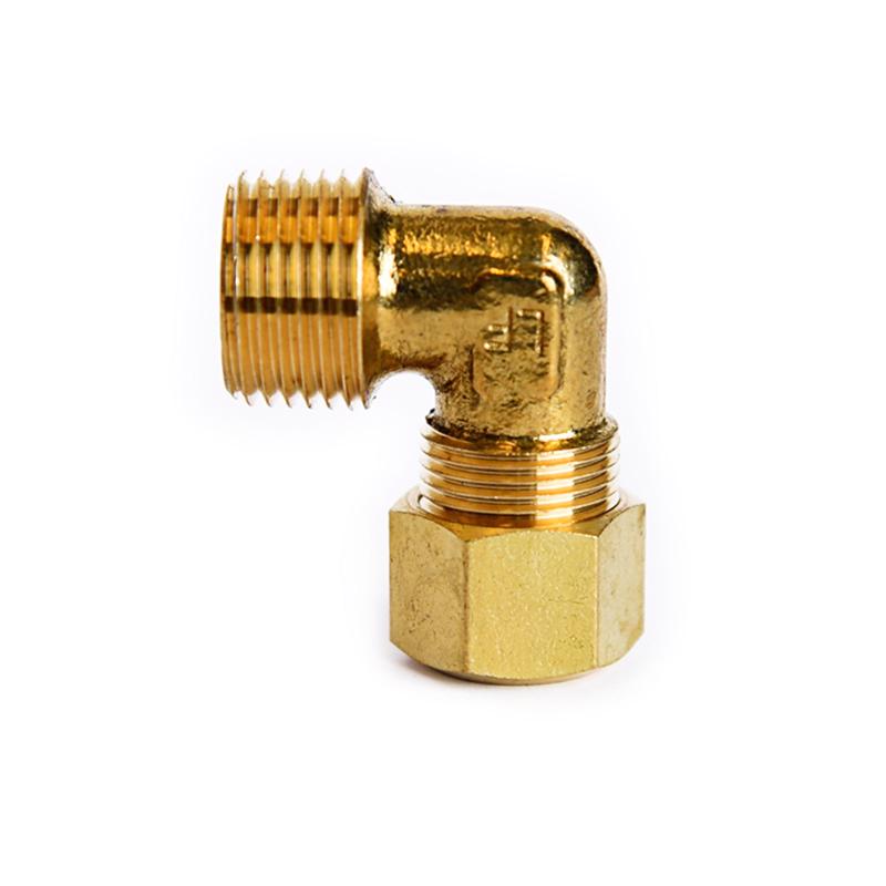 90D ELBOW 3/8X3/8 BRS