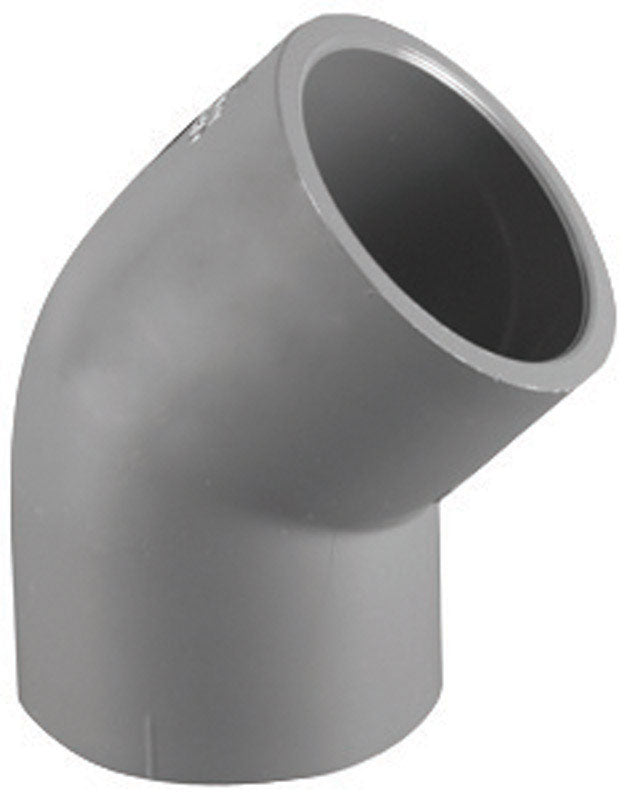 45D ELBOW 1/2X1/2 PVC