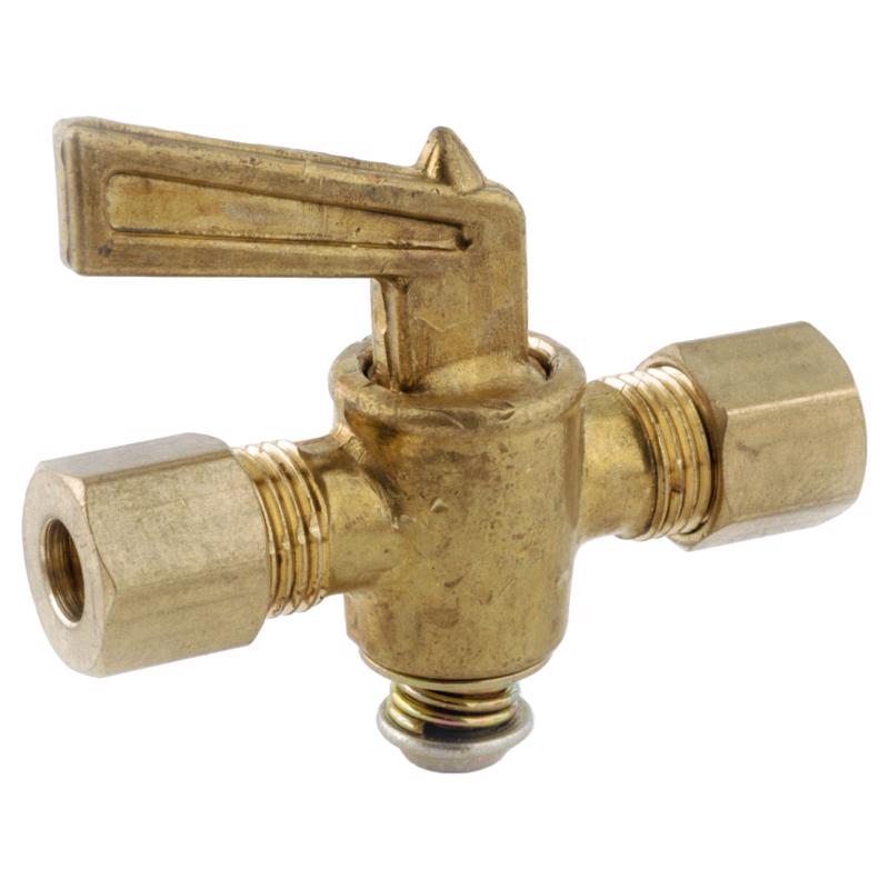 VALVE 1/4X1/4 BRS