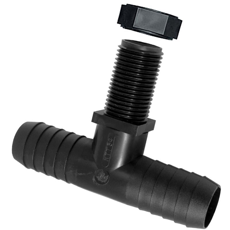 TEE CONNECTOR 11/16X1/2