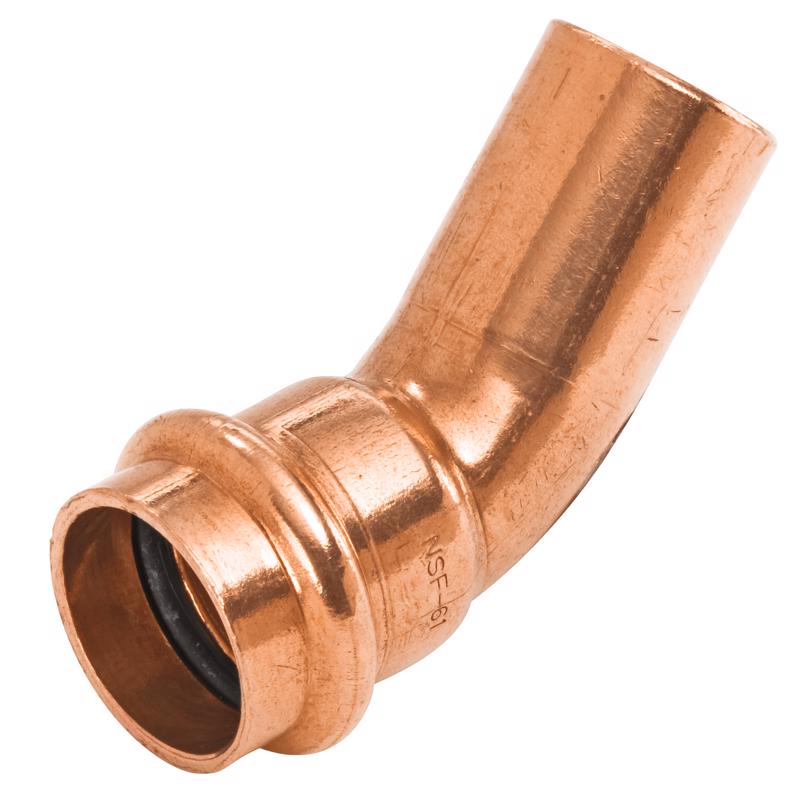 45D ELBOW COPPR