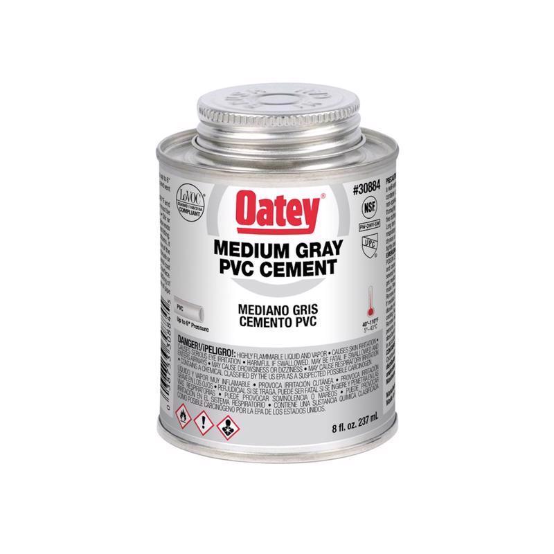 CEMENT PVC 8OZ GRY