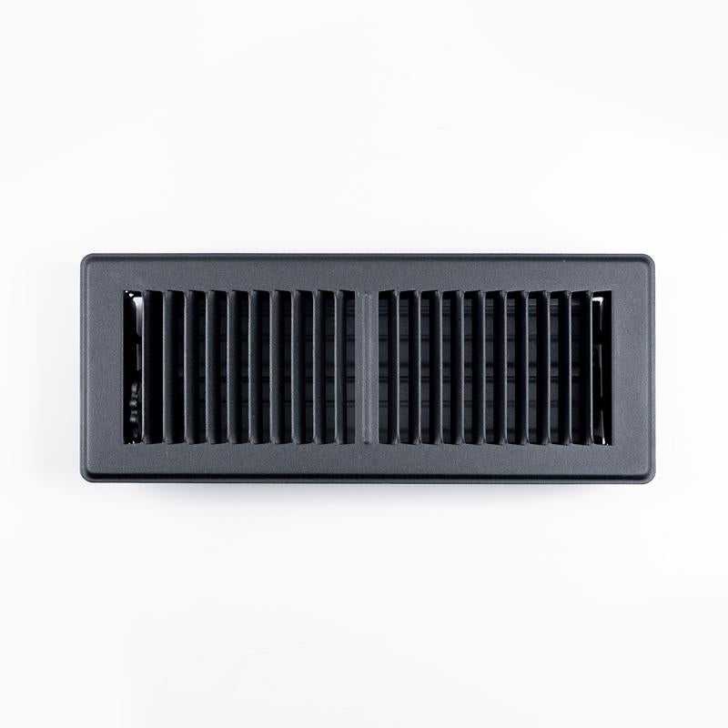 FLOOR REGISTER 4X12 BLK
