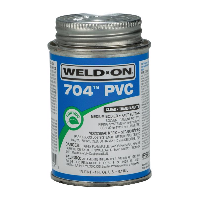 CEMENT PVC 4OZ CLR