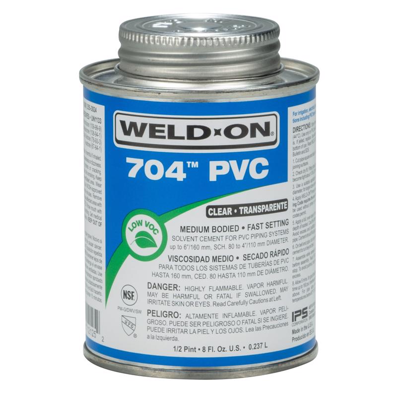 CEMENT PVC 8OZ CLR