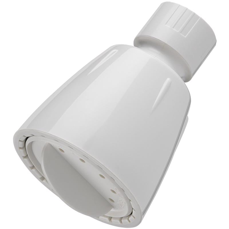 WALLMNT SHOWERHEAD WHT
