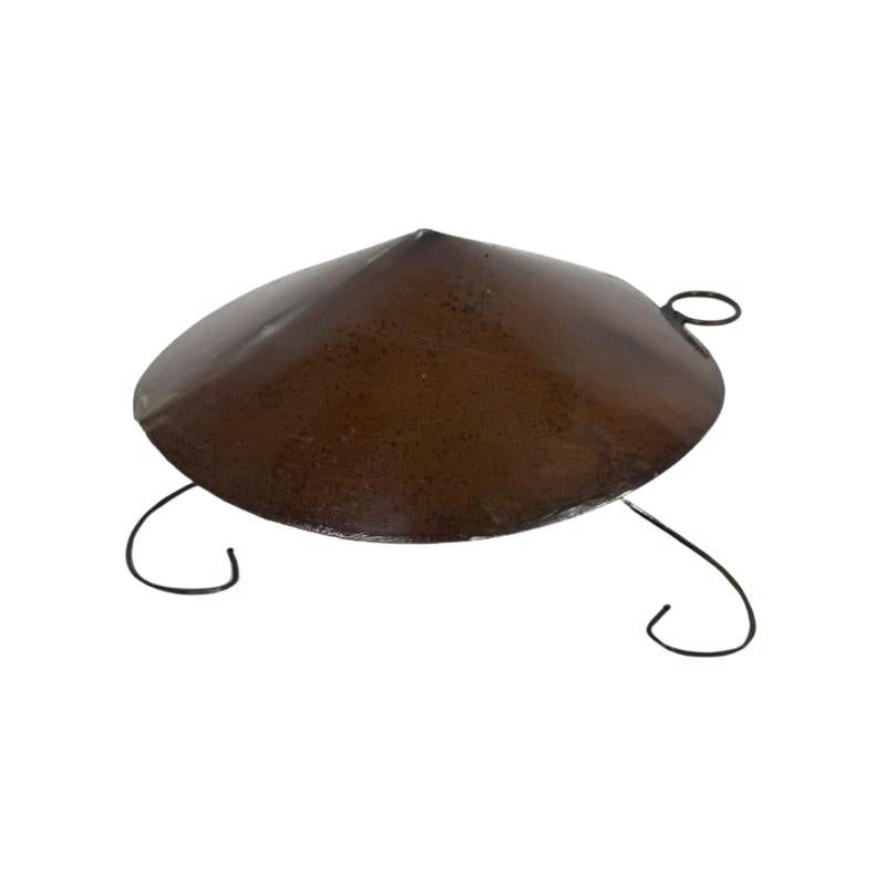 FIRE PIT LID MTL 10"