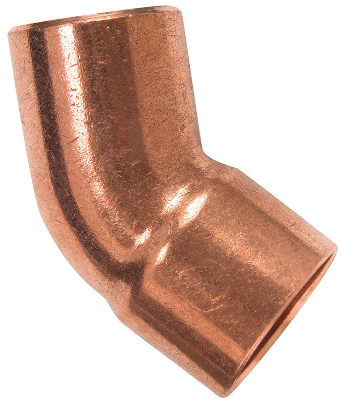 45D STREET ELBOW COPPR