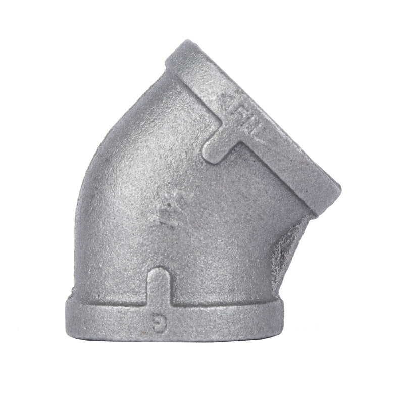 45D ELBOW 1-1/2 BLK