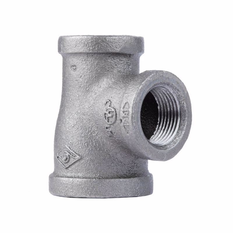 REDUC TEE 1X3/4 BLK